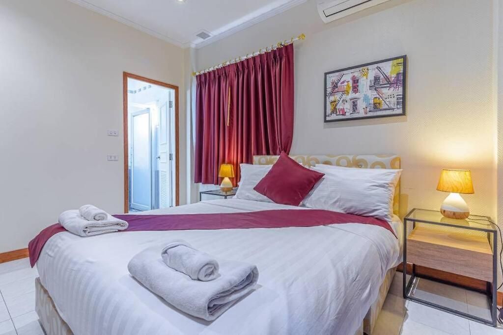 1-huge Pool, Bbq, 300m-beach, 8 Mins To Walking Street *