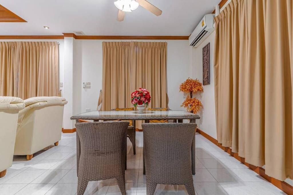 วิลล่า 3-2br Huge Pool, Bbq, 300m-beach, 8 Mins To Walking Street