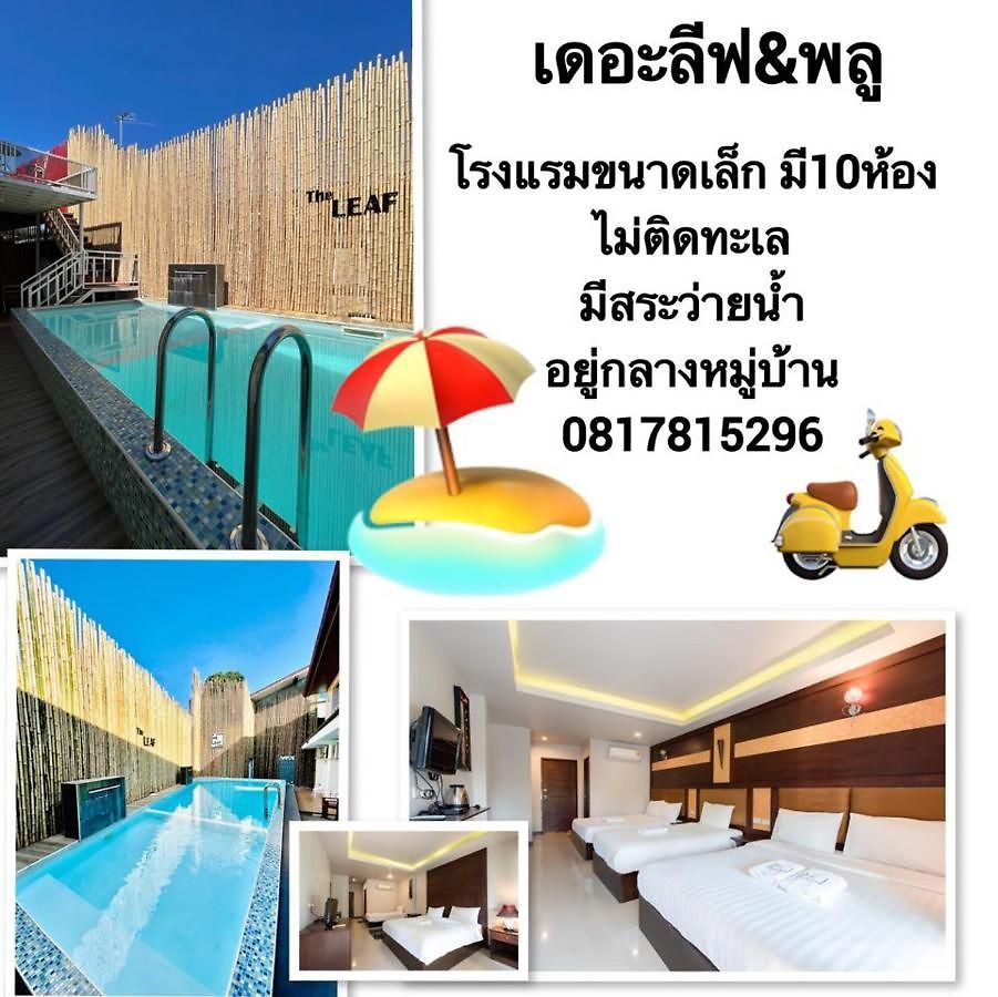 โรงแรม The Leaf&pool Kohlarn เดอะลีฟ&พลู ที่พักเกาะล้าน Pattaya