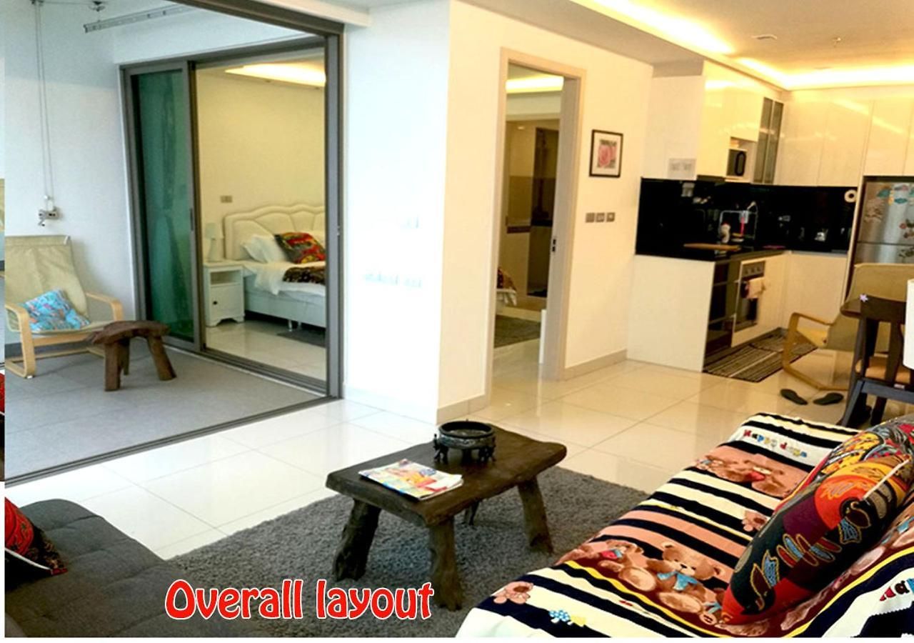อพาร์ทเม้น Wong Amat Tower - 65 Sqm 1 Bedroom