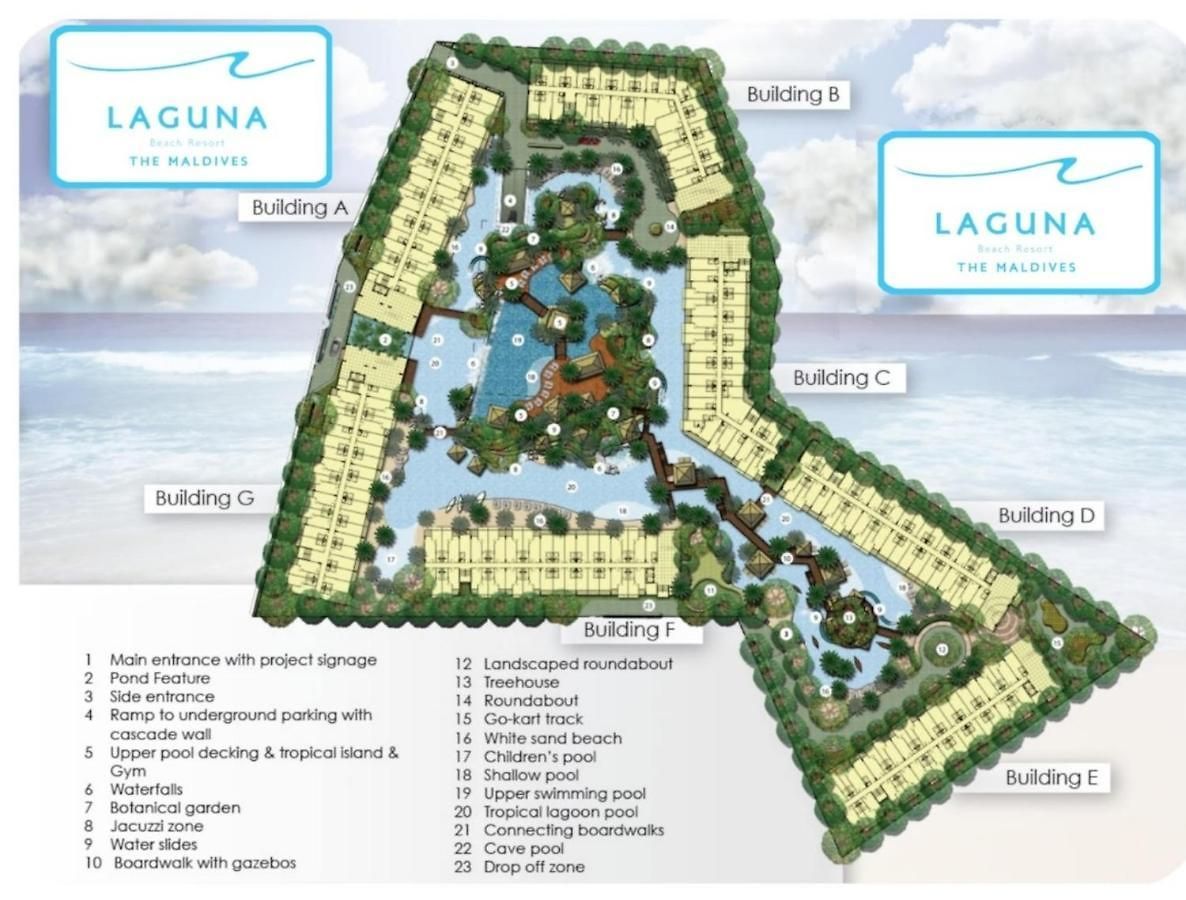 อพาร์ทเม้น Laguna Infinity Maldives Pattaya