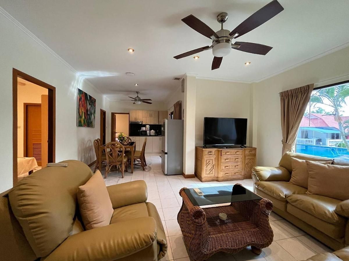 วิลล่า 2-3br Huge Pool, Bbq, 300m-beach, 8 Mins To Walking Street *
