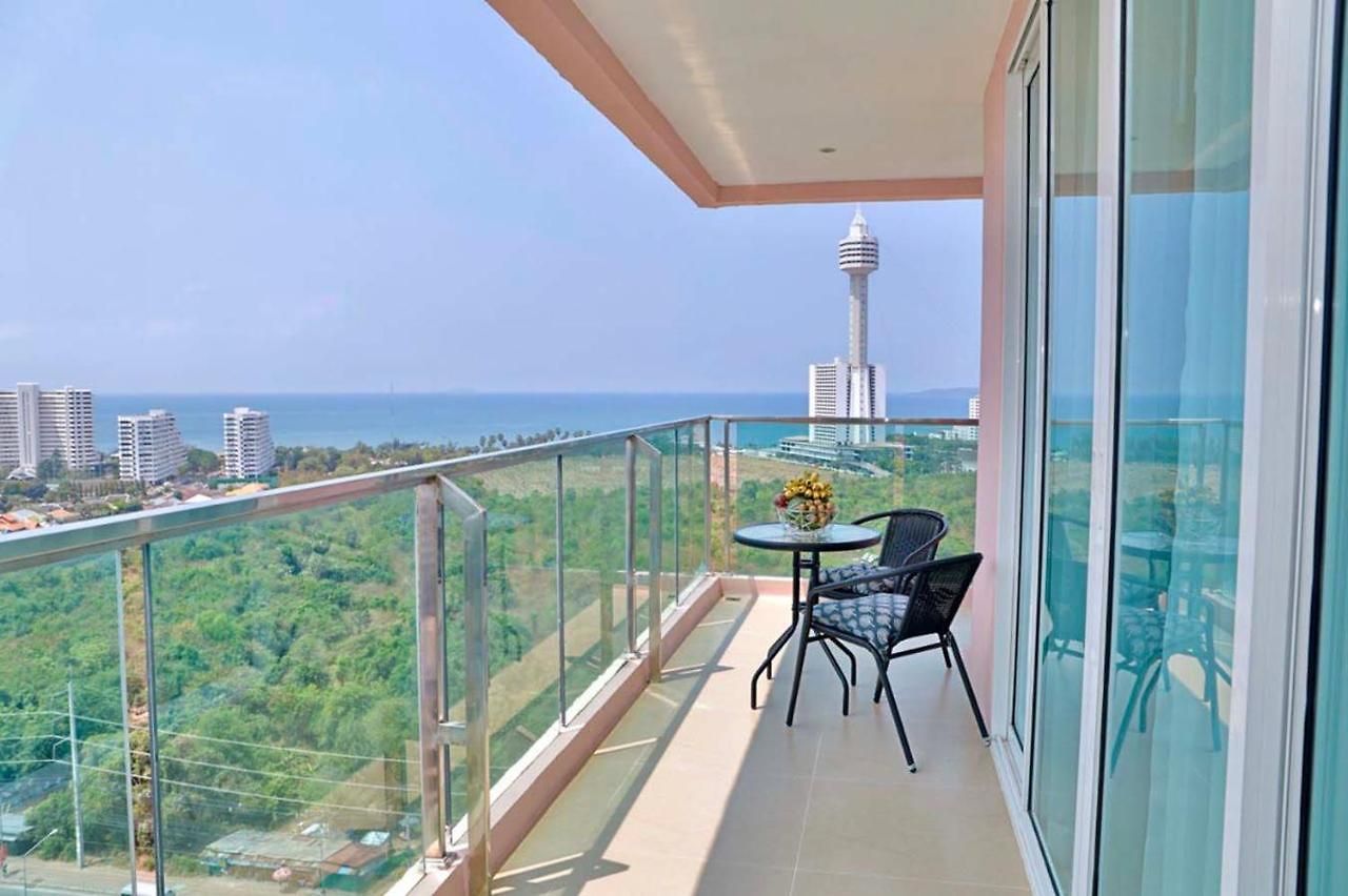อพาร์ทเม้น Pattaya Jomtien Apartments L Guest Friendly L Waterpark Gym Sauna Jacuzzi Pattaya
