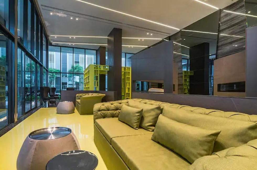 อพาร์ทเม้น The Base 2bed King&queen With Infinity Pool & Free Netflix! *