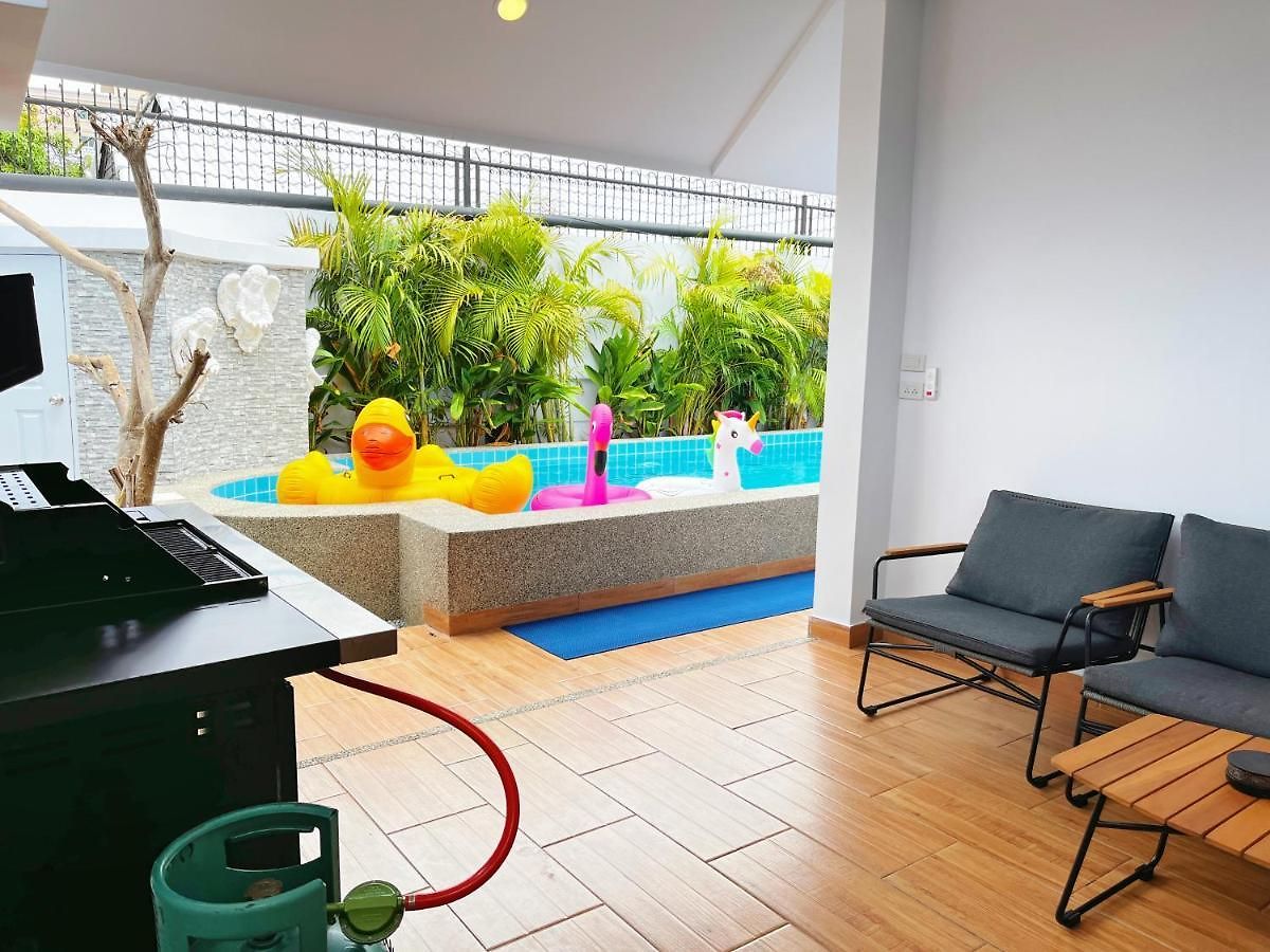 Aqua - Pool - Kitchen - Bbq - Smart Tv โรงแรม 4*