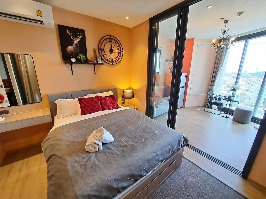 Downtown Chic High Floor #es54624 อพาร์ทเม้น *