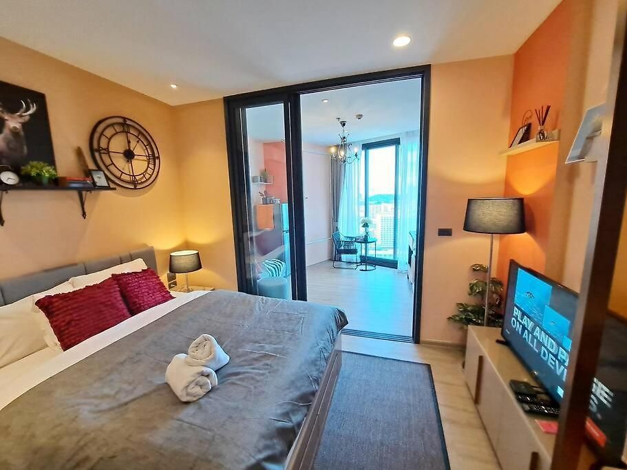 อพาร์ทเม้น Downtown Chic High Floor #es54624 *