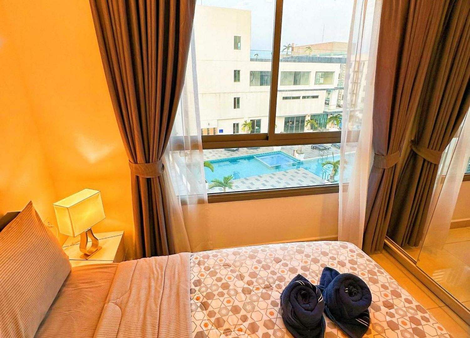 อพาร์ทเม้น Arcadia Beach Pool View *