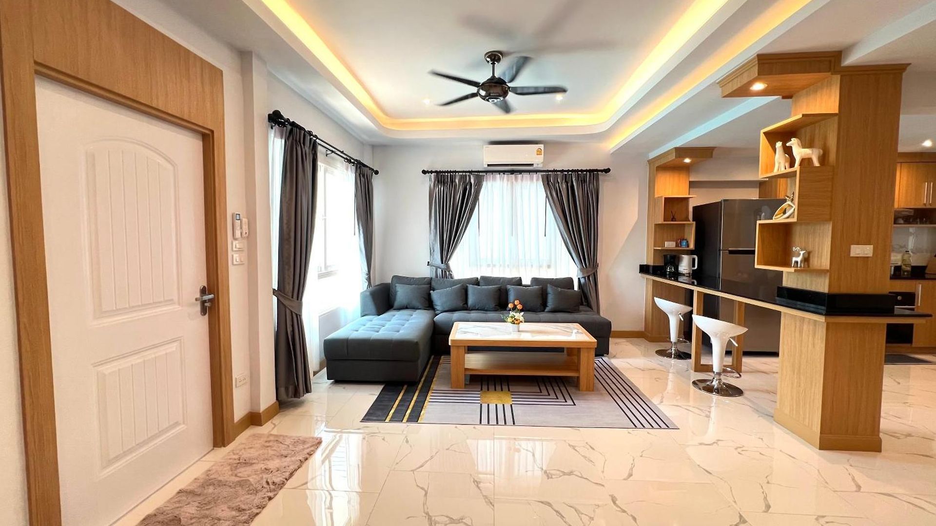 House- 171, Private Pool 4 Bed5bath Near Walking St, Bbq