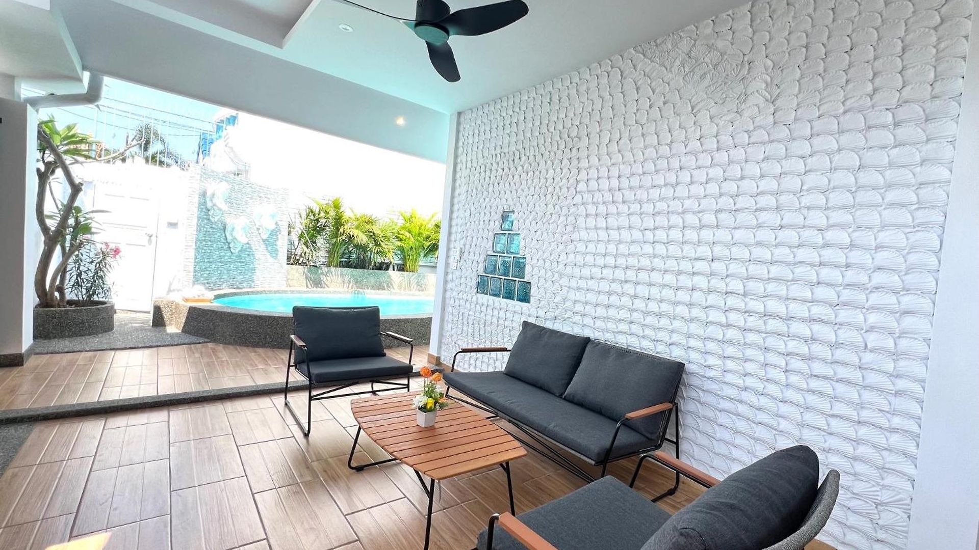 House- 171, Private Pool 4 Bed5bath Near Walking St, Bbq วิลล่า *