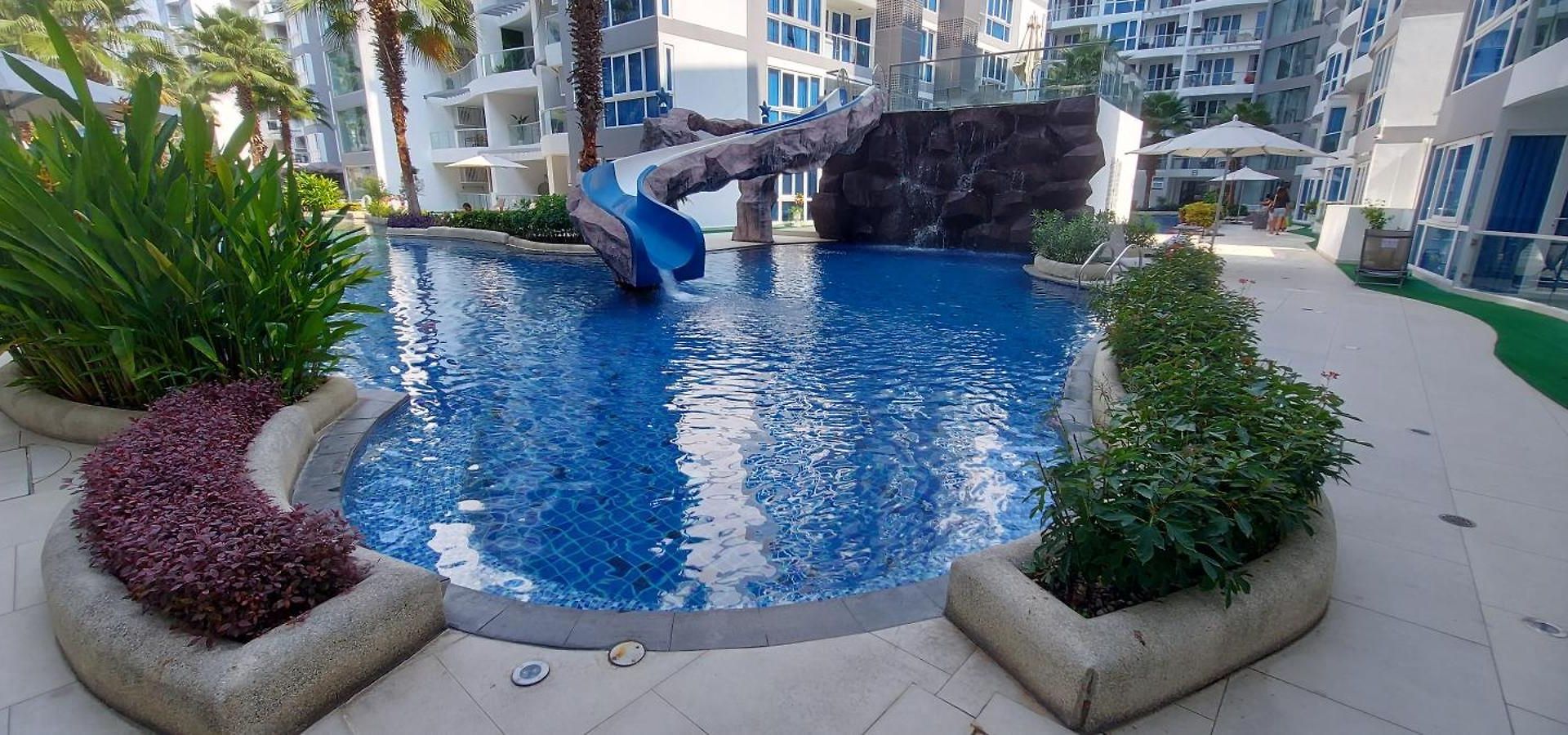 อพาร์ทเม้น Grand Avenue, 2 Bed-/ 2 Bathroom, 70 Sqm, Pool View Pattaya
