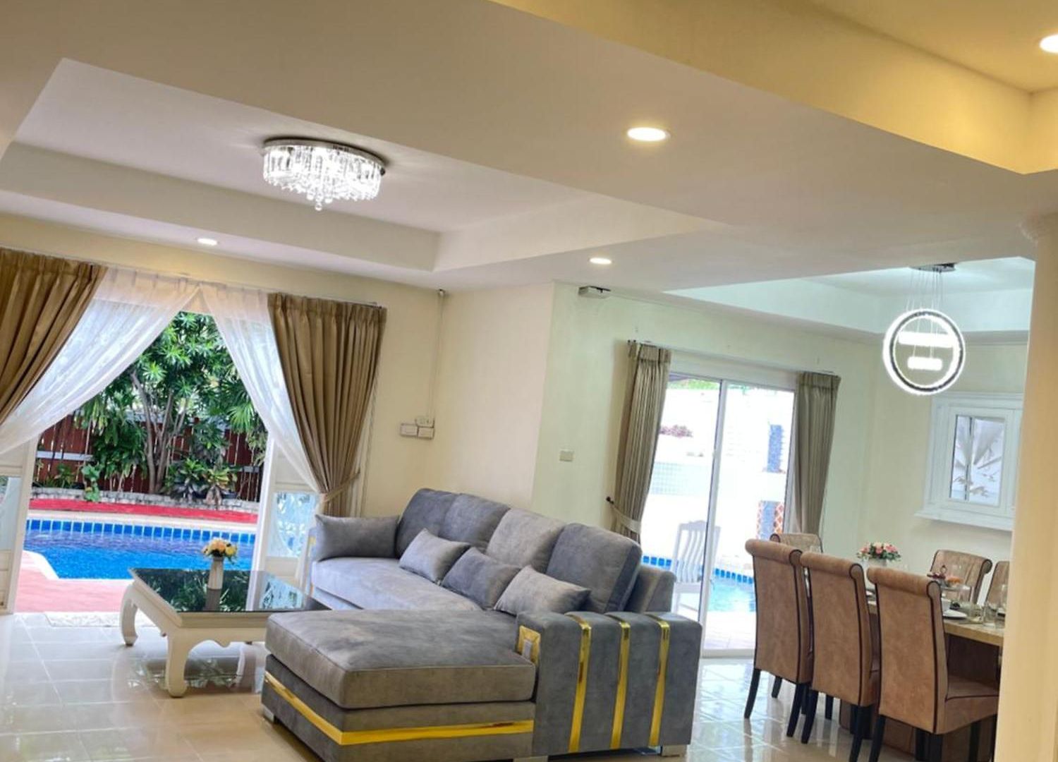 วิลล่า Pool Villa39a 300 Mater To Gate Exit *
