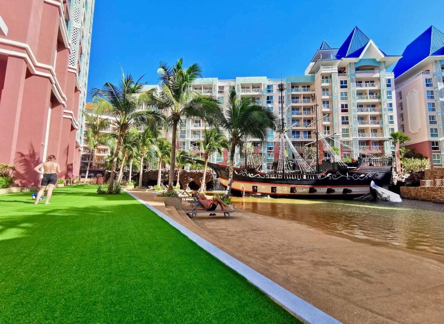 อพาร์ทเม้น Grande Caribbean By Ptn Pattaya
