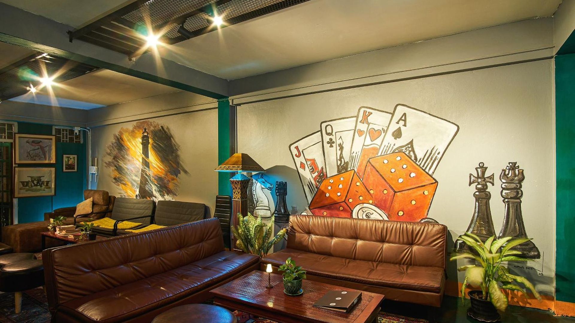 ที่พัก Happiness Community Wake & Bake - Rooftop Bar & Bistro *