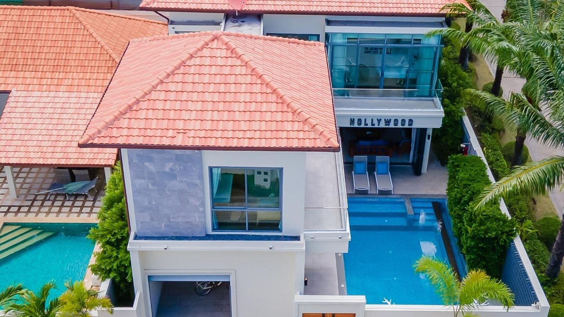 วิลล่า Hollywood Luxury Poolvilla Walking Street 4 Bedrooms