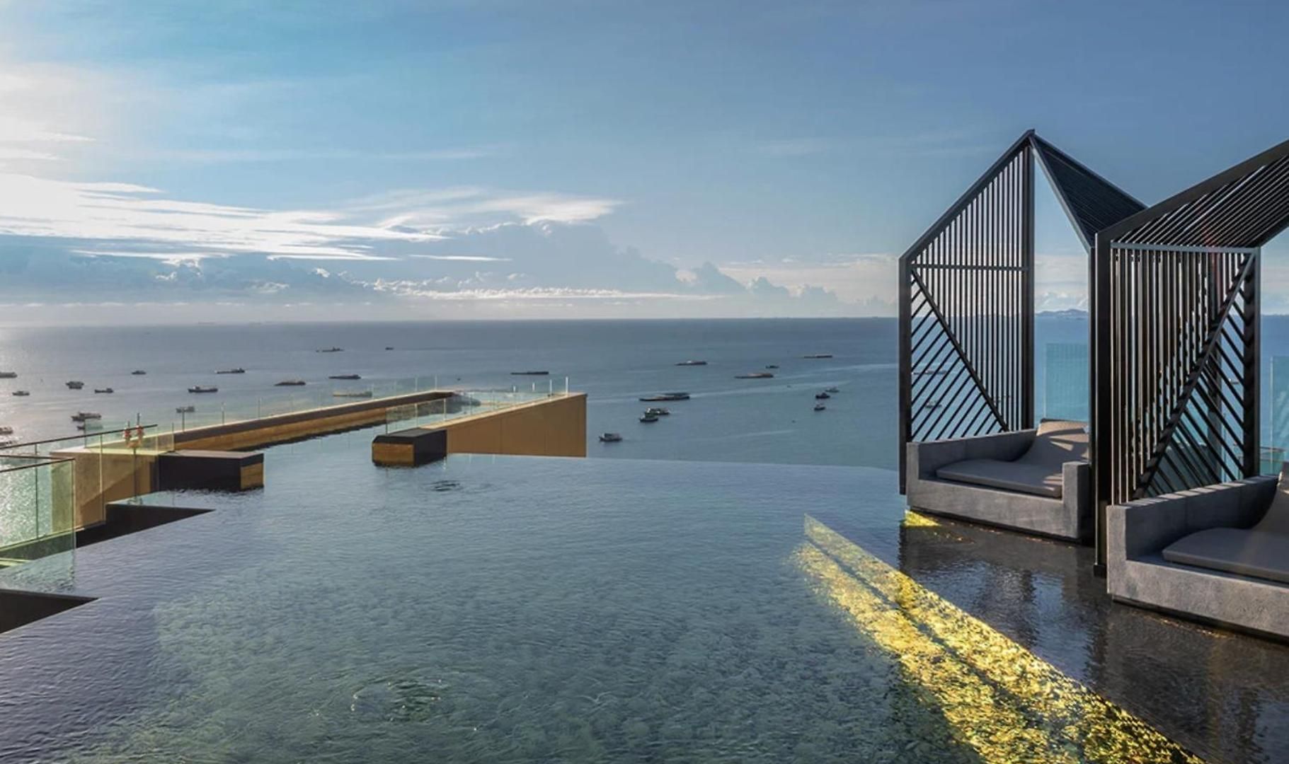 อพาร์ทเม้น Edge Pattaya, Luxury Place, High Speed Internet Pattaya