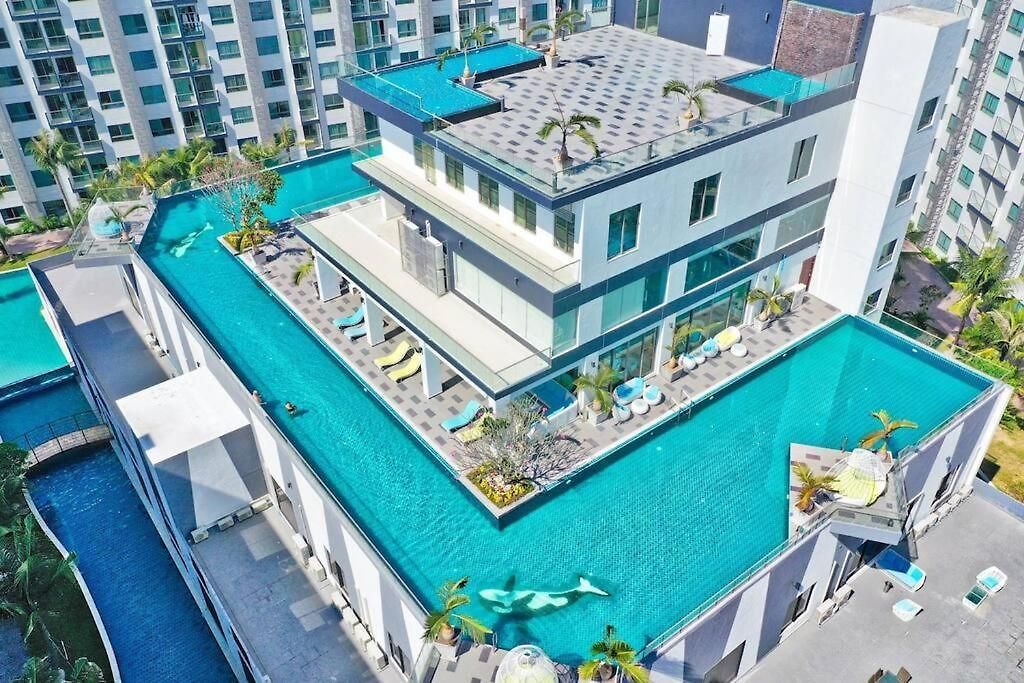 Apartment 芭提雅市区阿卡迪亚泳池民宿arcadia Near Walking Street *