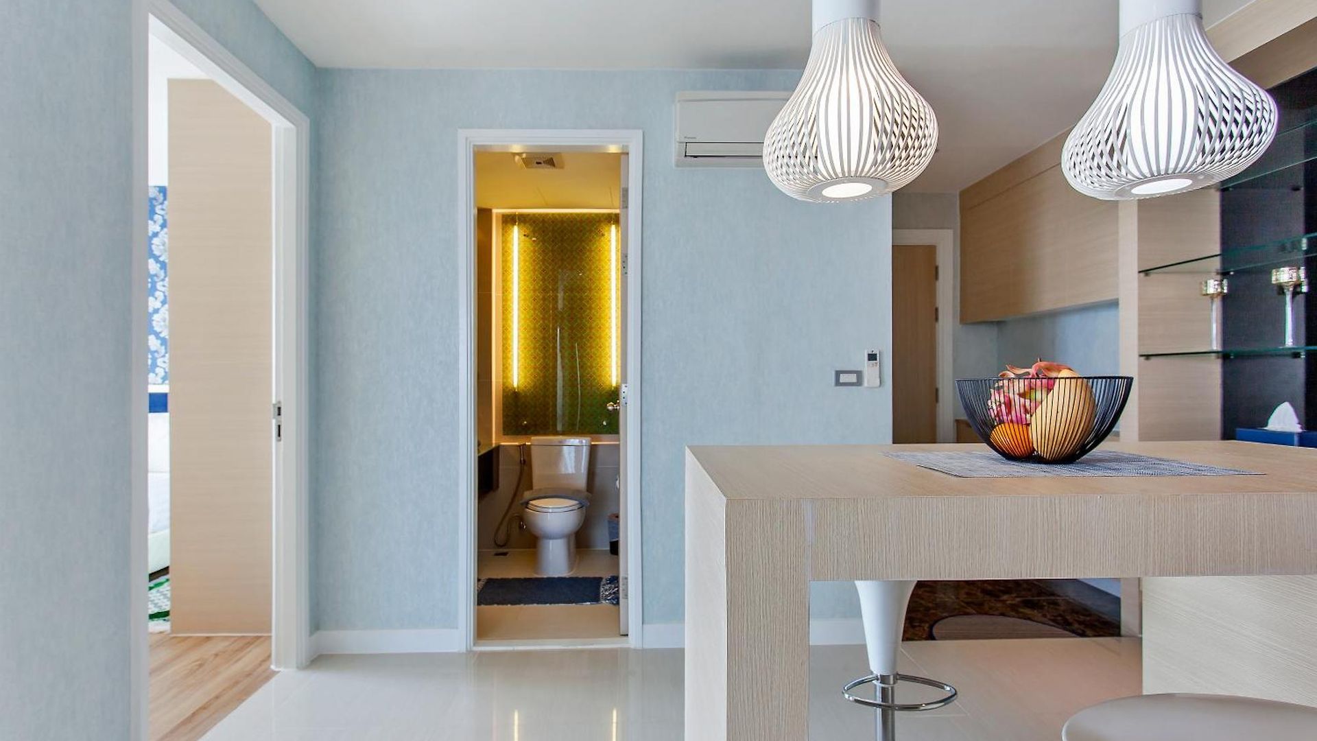 อพาร์ทเม้น Fresh Vibe Sea View Or Pool Access Jomtien Pattaya