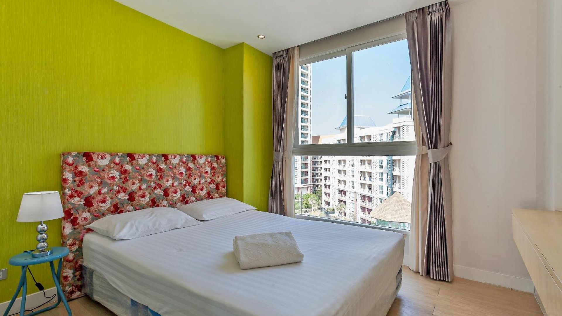 อพาร์ทเม้น Fresh Vibe Sea View Or Pool Access Jomtien Pattaya
