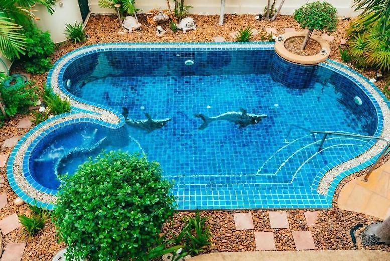 Luxury Garden Pool Near & Walking Street
