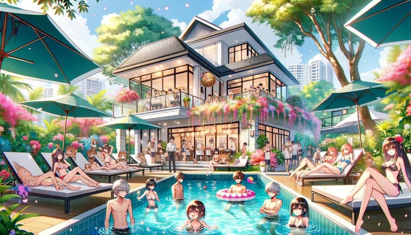 Luxury Garden Pool Near & Walking Street *