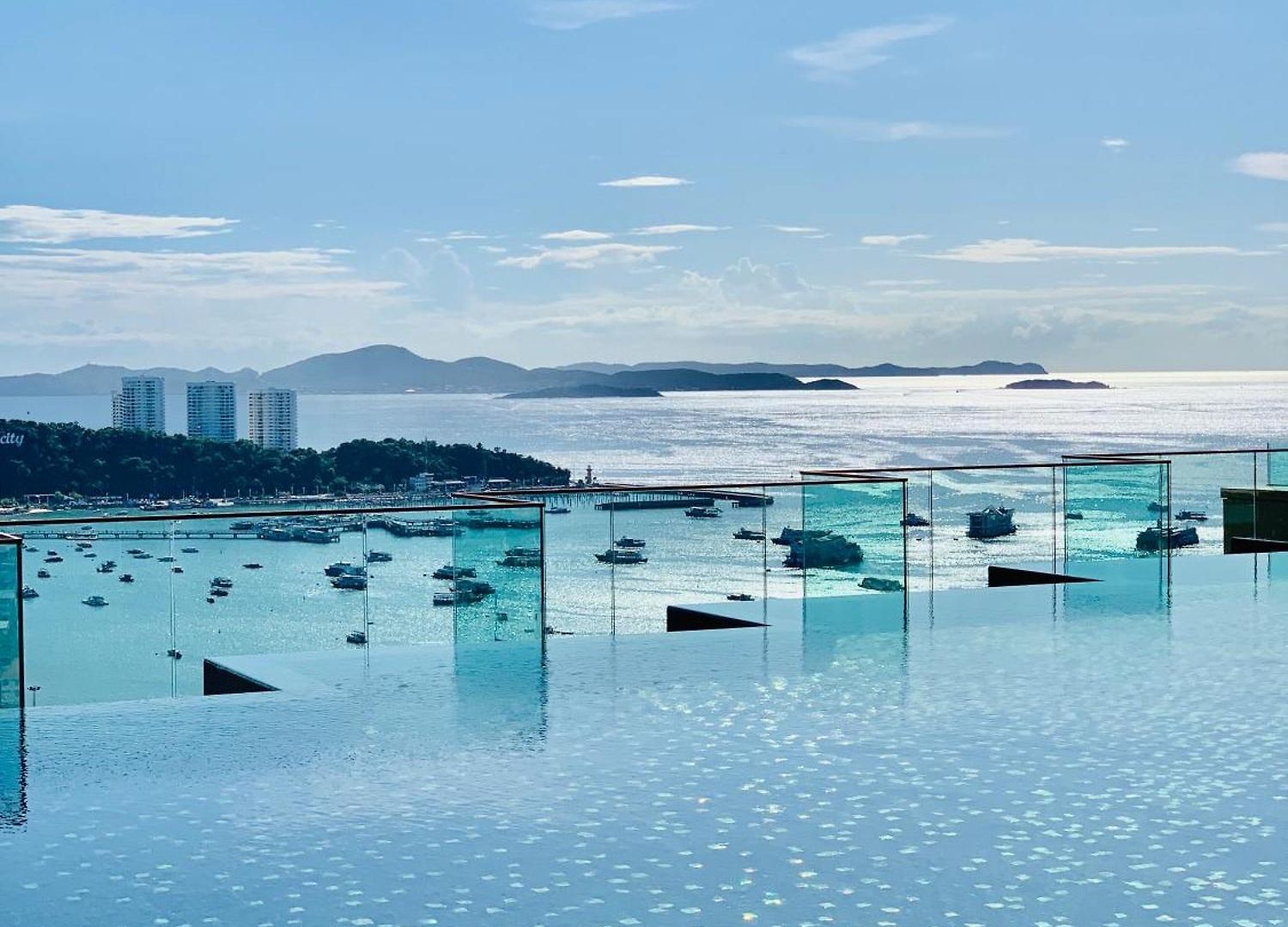 Edge Pty Luxury Front Seaview 2bedroom อพาร์ทเม้น *
