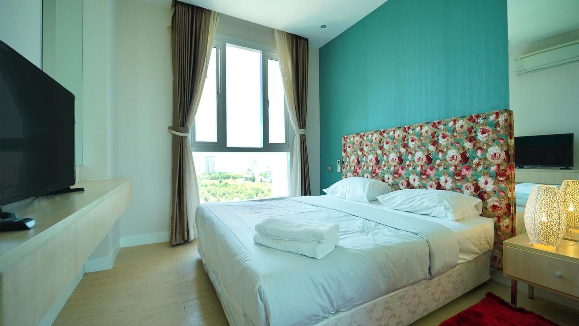 Pattaya Jomtien Apartments L Guest Friendly L Waterpark Gym Sauna Jacuzzi อพาร์ทเม้น *