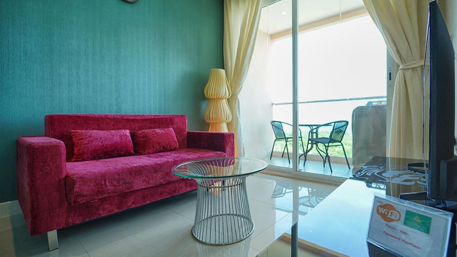 อพาร์ทเม้น Pattaya Jomtien Apartments L Guest Friendly L Waterpark Gym Sauna Jacuzzi *