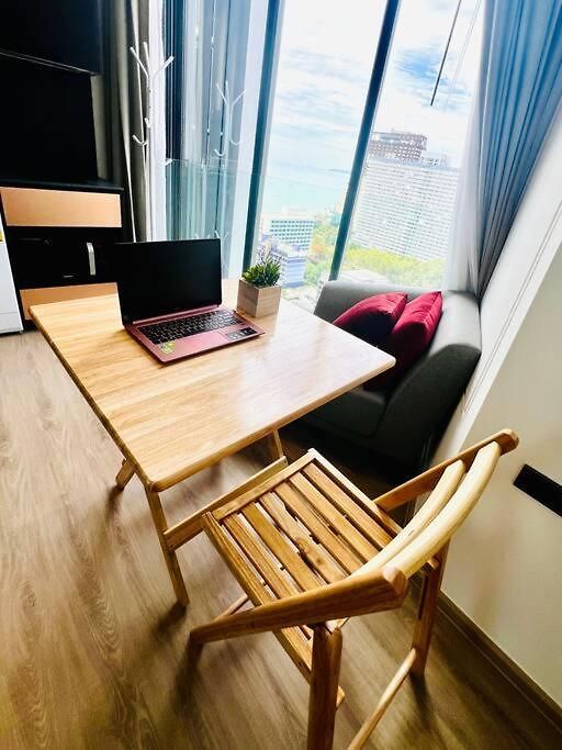 อพาร์ทเม้น Seaview Urban Retreat Edge 1 Expansive Bedroom