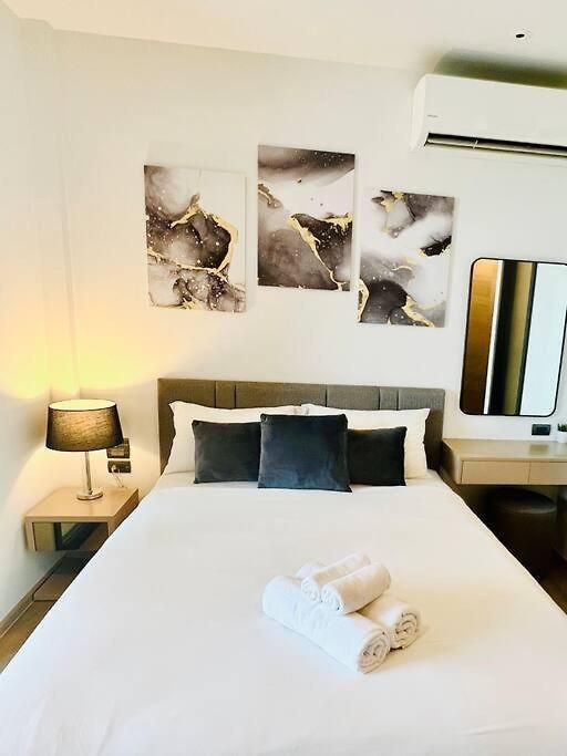 อพาร์ทเม้น Seaview Urban Retreat Edge 1 Expansive Bedroom *