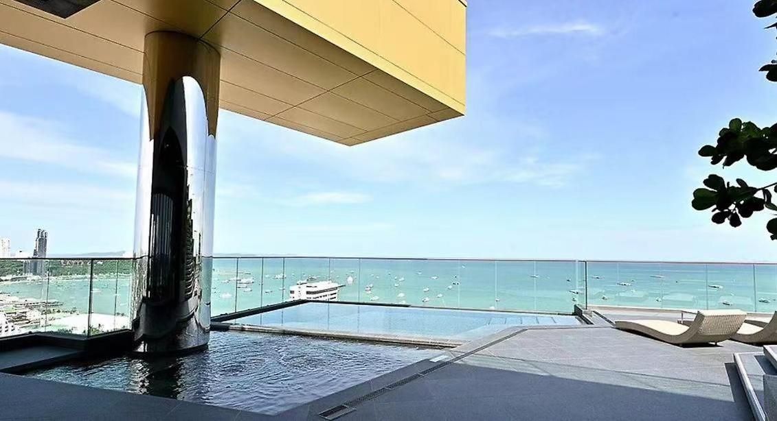 24a网红无边泳池edge豪华单卧室套房 海滩3分钟 Pattaya