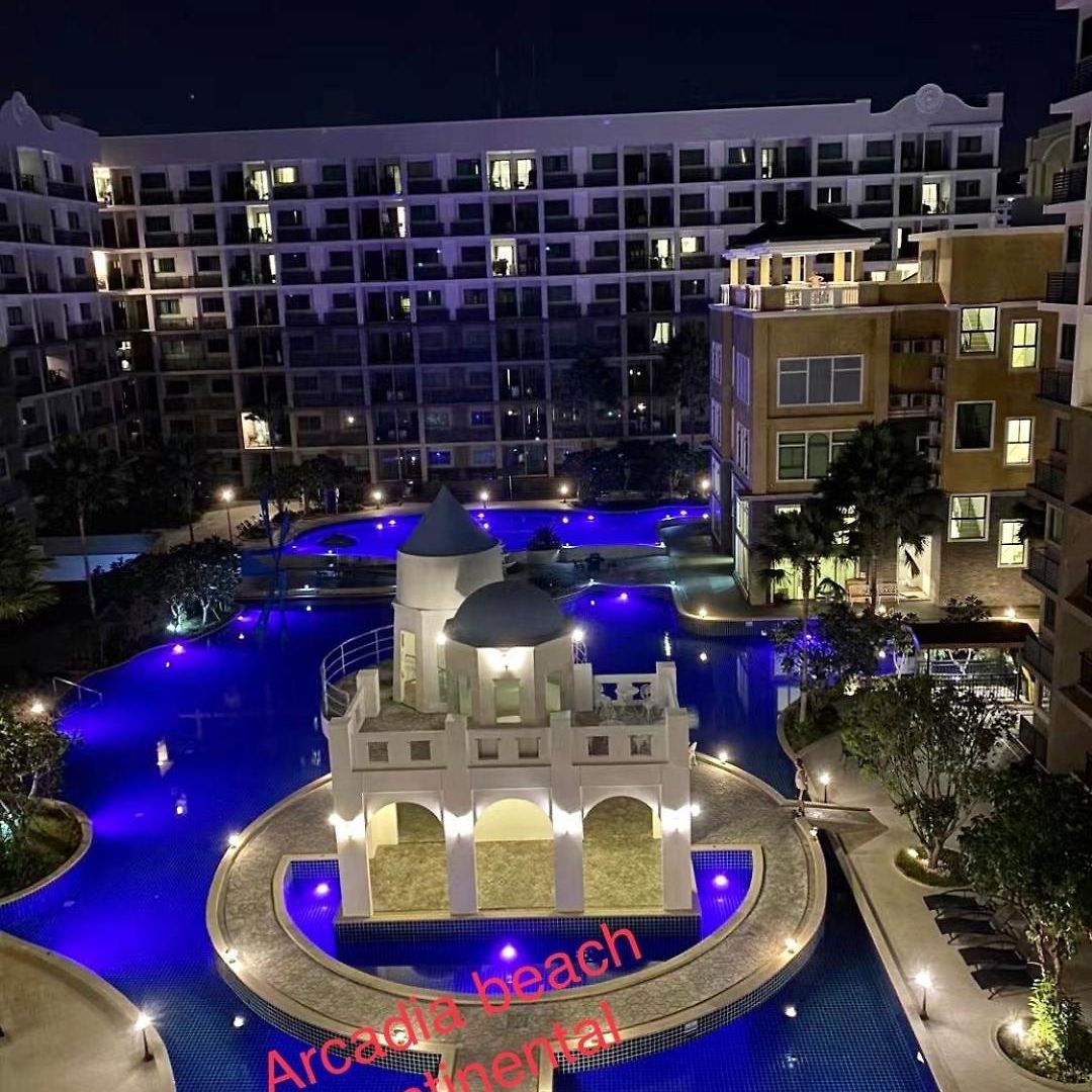 อพาร์ทเม้น Arcadia 网红水系公寓一房 View 专业的健身房 桑拿 中心位置 交通便利 Smart Tv Wifi Pattaya