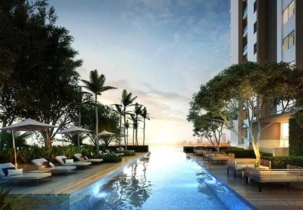 Sea View Spacious Near Walking Street อพาร์ทเม้น Pattaya