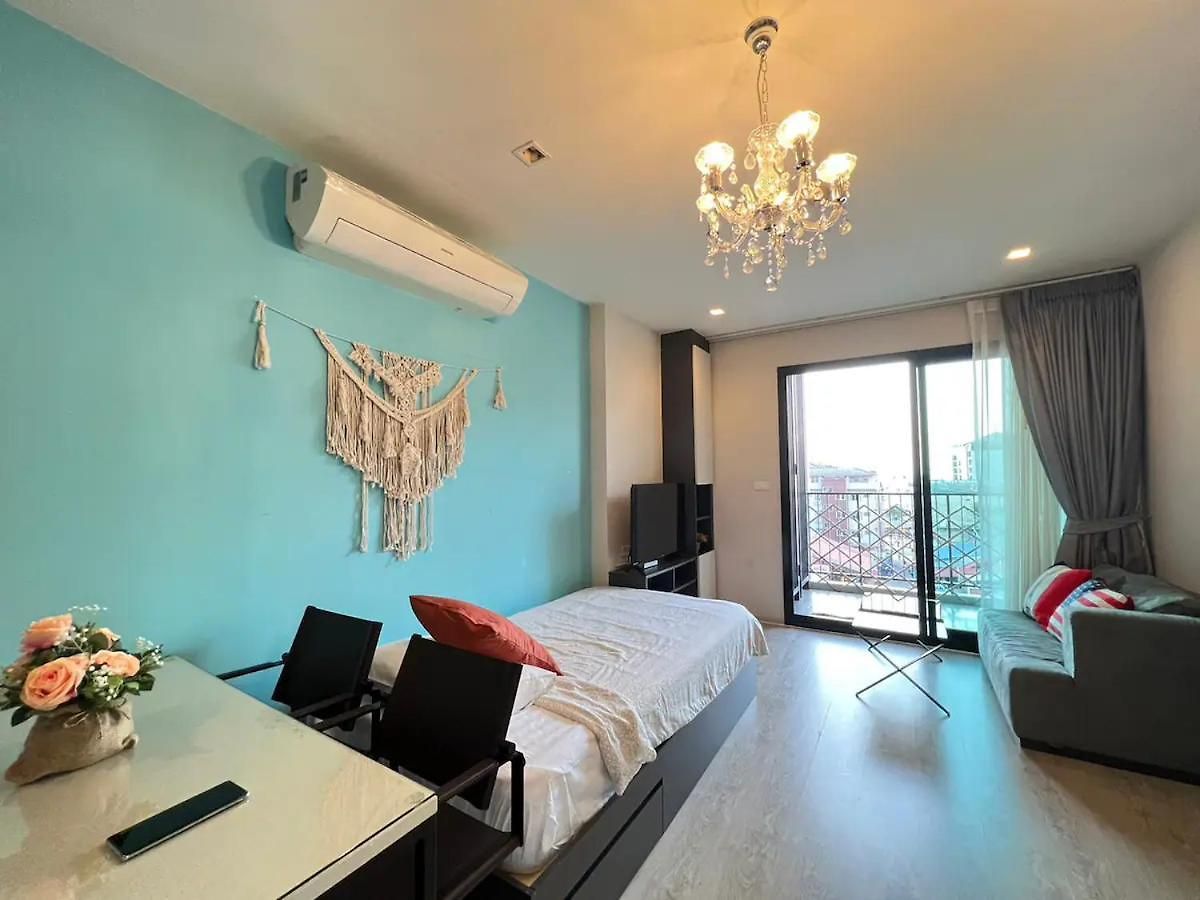 Downtown Lux Fun 2bedroom Rooftop Pool #tbb6575 * Pattaya