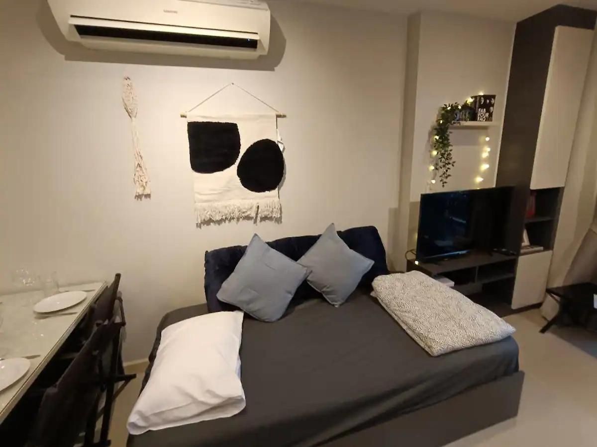 Downtown Lux Fun 2bdr Seaview High Floor #taa49325 อพาร์ทเม้น