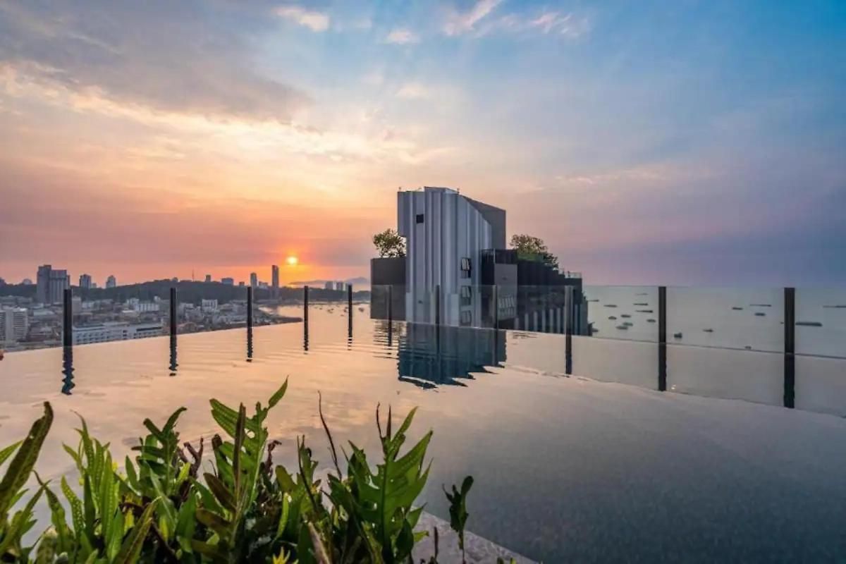 Downtown Lux Fun 2bdr Seaview High Floor #taa49325 อพาร์ทเม้น Pattaya