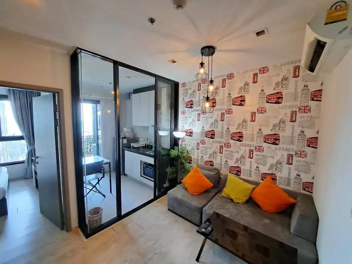 อพาร์ทเม้น Downtown Lux Fun Sea View Rooftop Pool #ta31317 Pattaya
