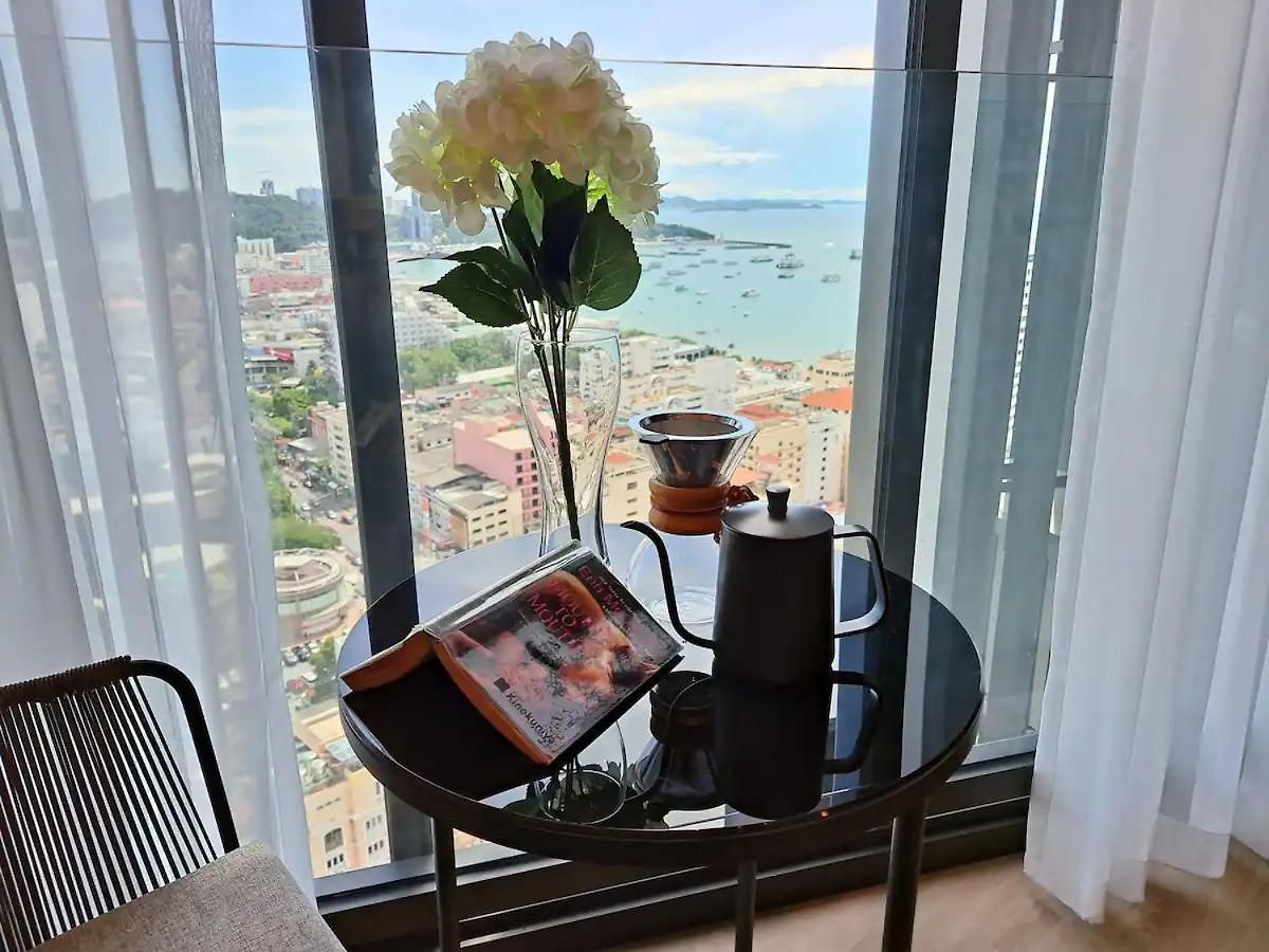 Downtown Chic High Floor& Seaview #es47524 * Pattaya