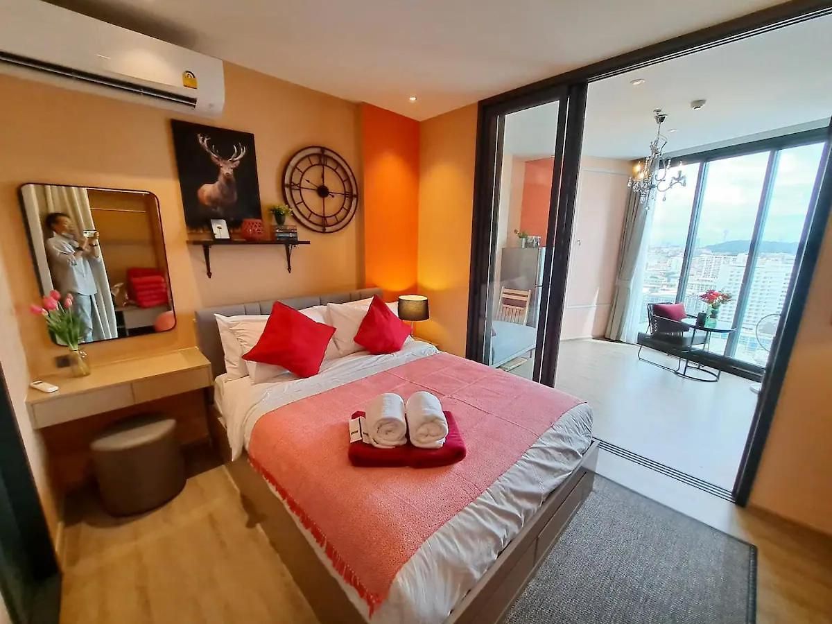 Downtown Chic High Floor& Seaview #es47524 * Pattaya