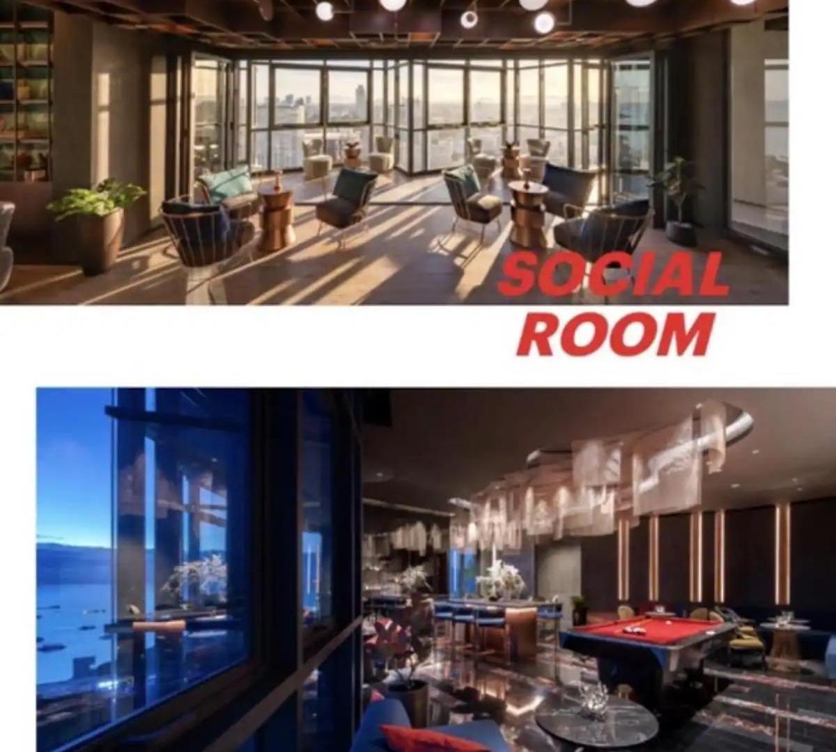 Downtown Chic High Floor & Seaview #es40621 Pattaya