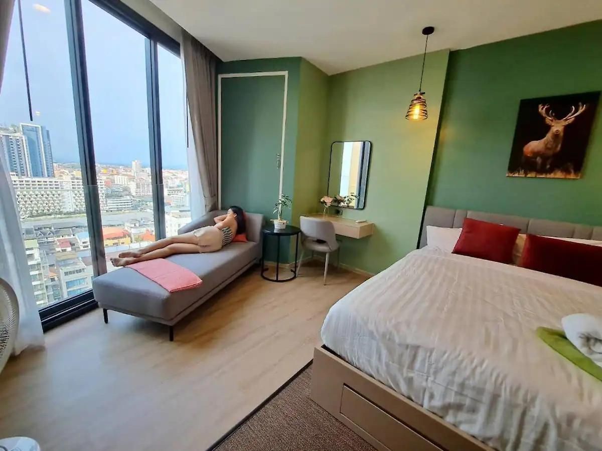 อพาร์ทเม้น Downtown Chic Rooftop Pool #en33918 Pattaya