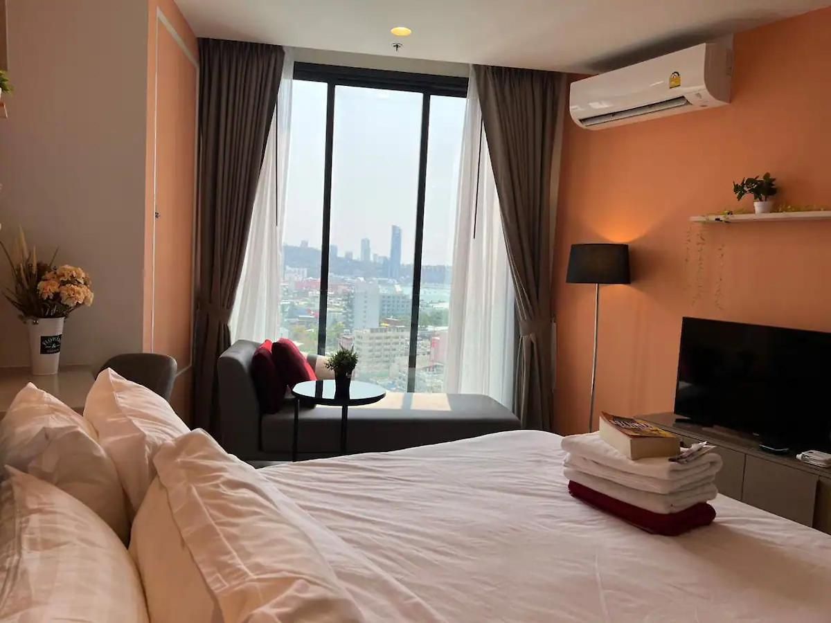 Downtown Chic Rooftop Pool #es32518 อพาร์ทเม้น *