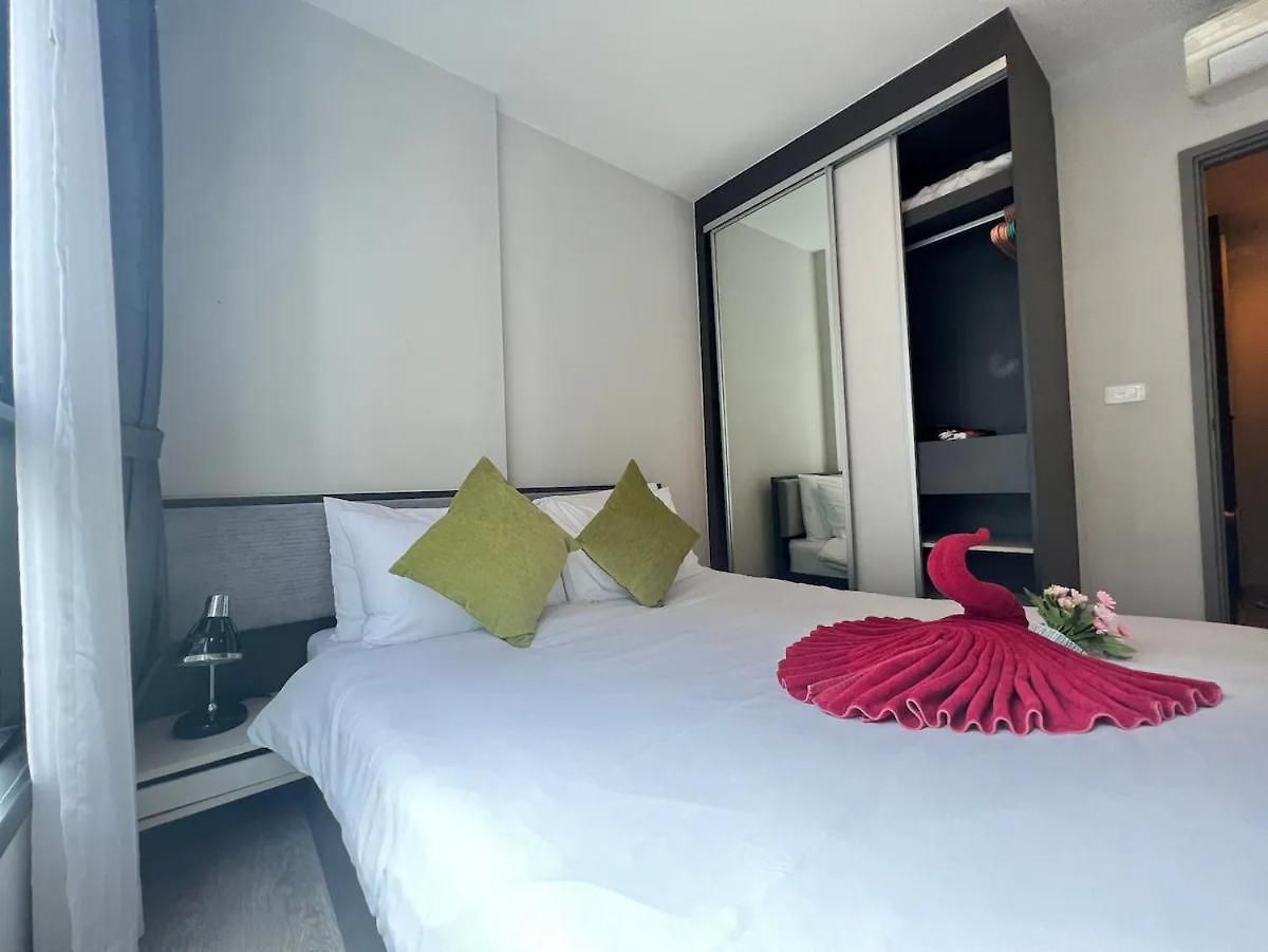 อพาร์ทเม้น Downtown Lux Fun Rooftop Pool #tb10412 Pattaya