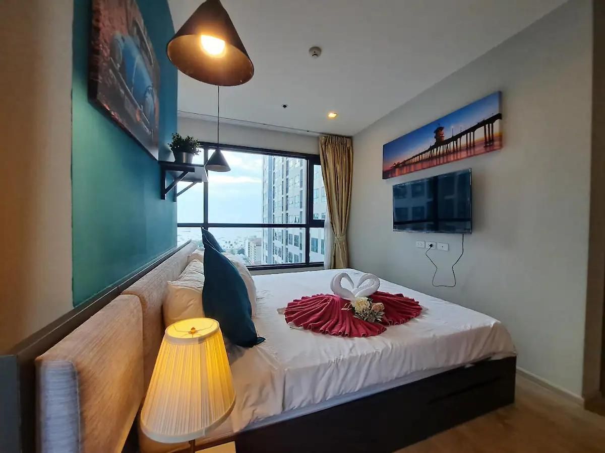 Downtown 2bdrm 2bath Sea View Base #tbb946 อพาร์ทเม้น