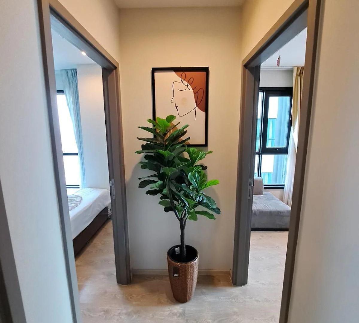 อพาร์ทเม้น Downtown 2bdrm 2bath Sea View Base #tbb946 Pattaya