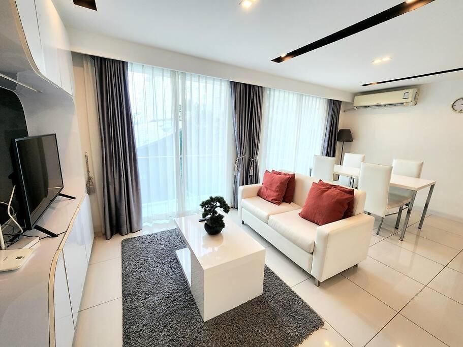 Center With Two Bedroom & Two Bathroom อพาร์ทเม้น *