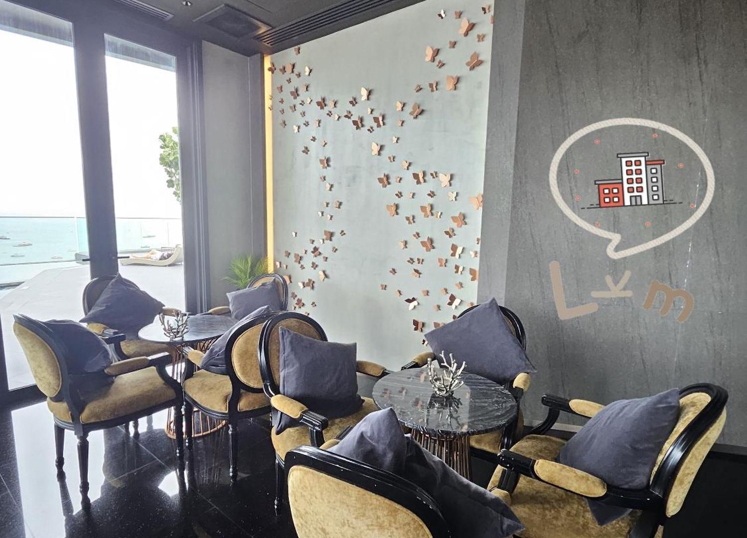 The Edge High Floor & Seaview อพาร์ทเม้น *