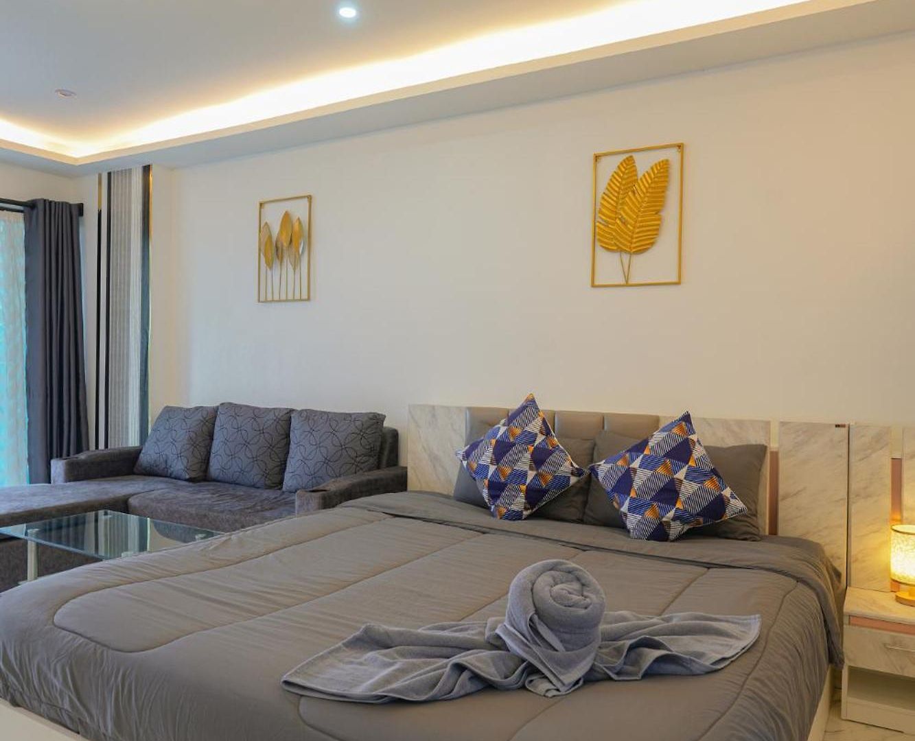Jomtien Seaview At View Talay 5 ,big Pool อพาร์ทเม้น *