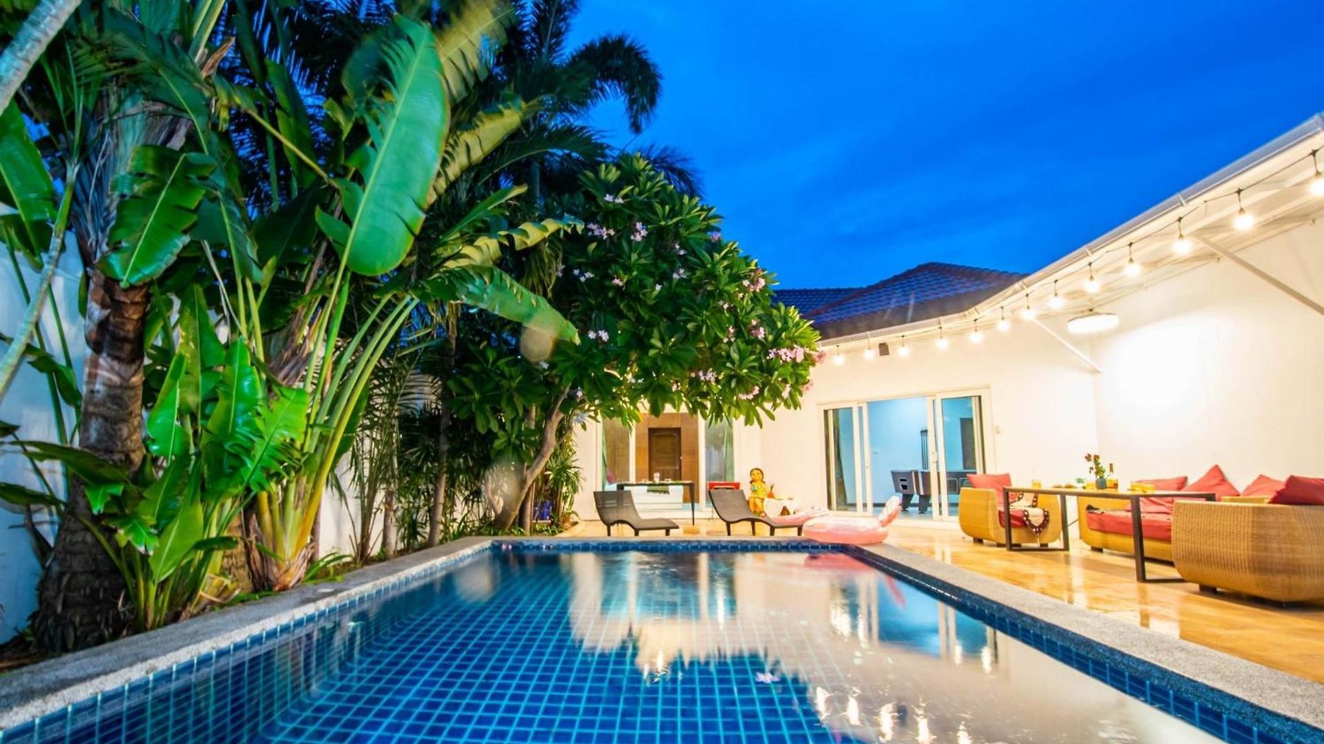 Private Pool 3b Snooker Karaoke 200m Villa Pattaya
