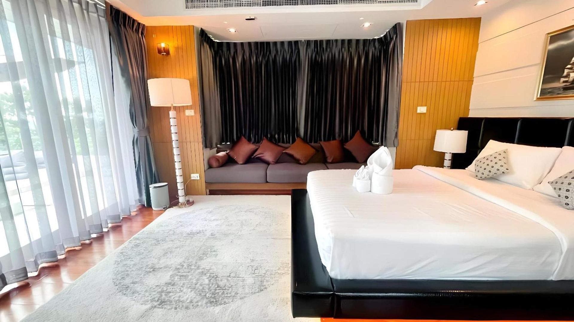 七星爱旅湾 私人海滩四卧别墅 วิลล่า